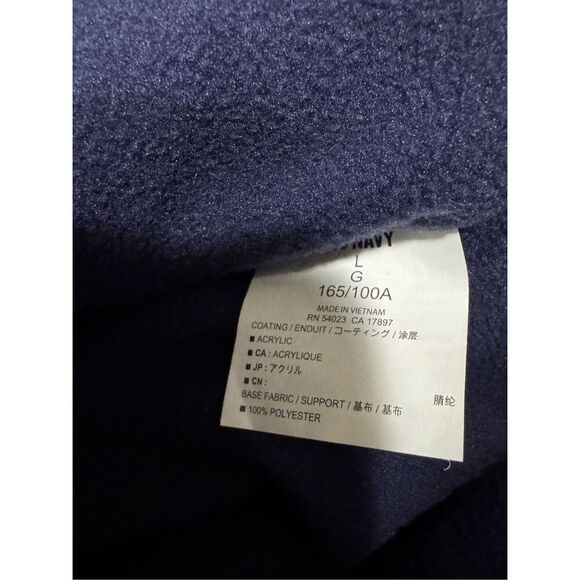 Old Navy Dark Blue Puffer Sleeveless Vest Size Large - Picture 4 of 6